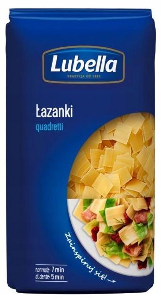 Makaron Lubella Łazanki 400 g Immagine del prodotto 