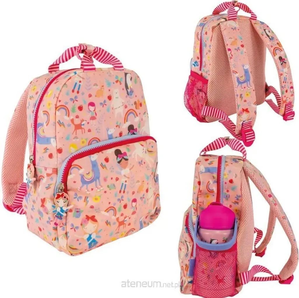 Sac à dos Fairytale Rainbow robuste anti mal de dos pour soulager votre enfant