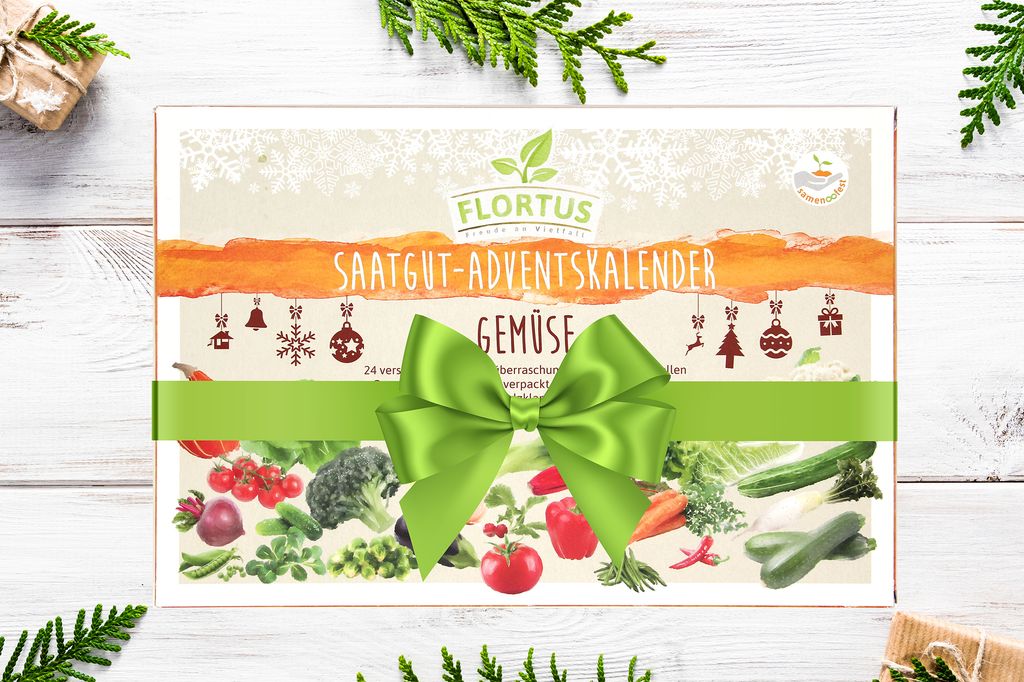Saatgut Adventskalender Gemse | Samen Adventskalender von