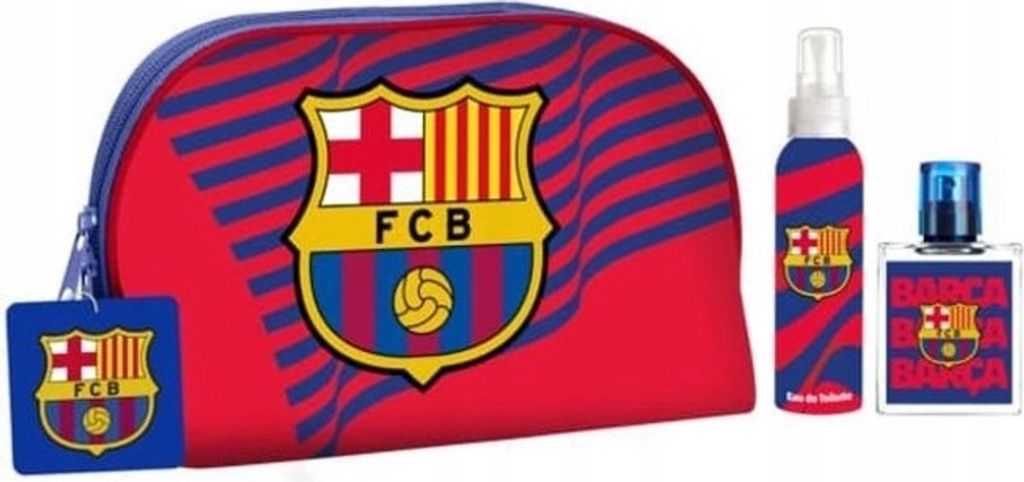 Komplet Fc Barcelona Woda Toaletowa 50Ml+Spray+Kosmetyczka Zdjęcie produktu 