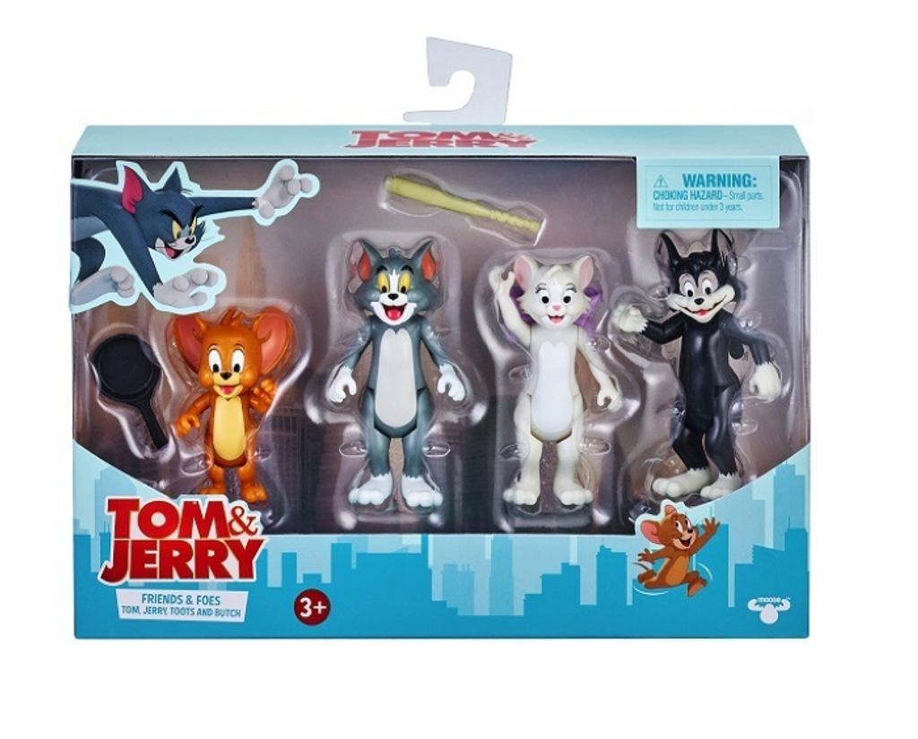 Moose Toys 14458 - TOM & JERRY - 4er Set Spielfiguren Produktbild 
