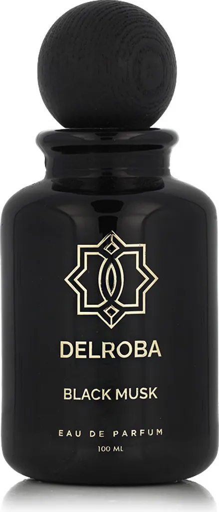 Delroba Black Musk EDP 100 ml M - Eau de Parfum Intense Musc Noir