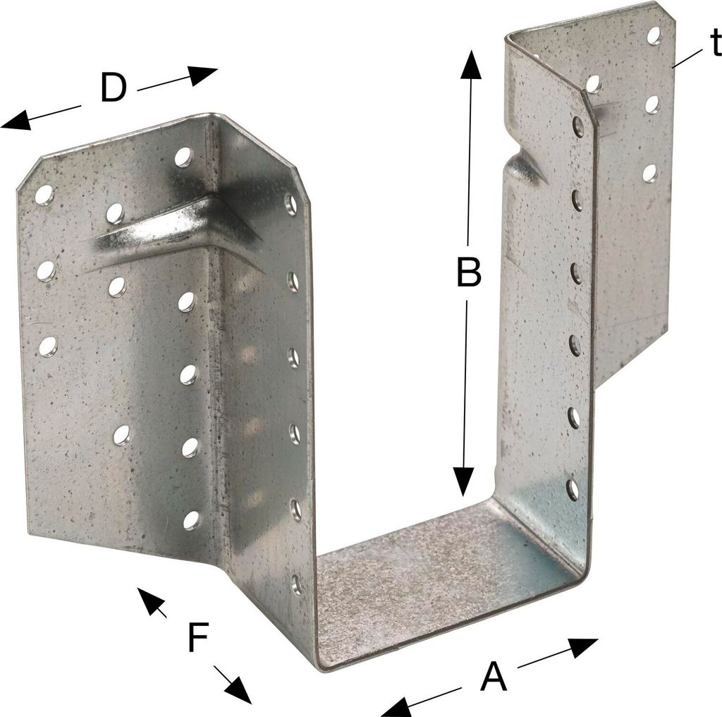 SIMPSON Balkenschuh BSS 100x190 feuerverzinkt aussenliegend mit Bewertung