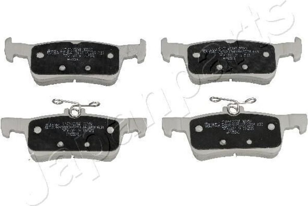 JAPANPARTS PP-0618AF - OE 1610814180 Bremsbeläge, Hinten für 308 II, 308 SW II