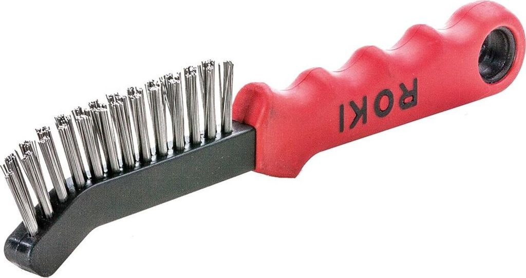 Lessmann Drahtbürste ROKI Stahl glatt 0,35mm Produktbild 