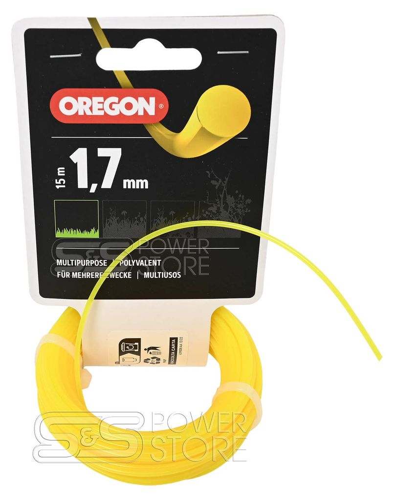 Oregon Gelber Freischneidefaden Yellow Roundline 1,7 mm Produktbild 