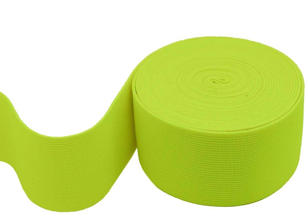 5m Gummiband 50 mm Gummilitze elastisches Band Bekleidungsgummi