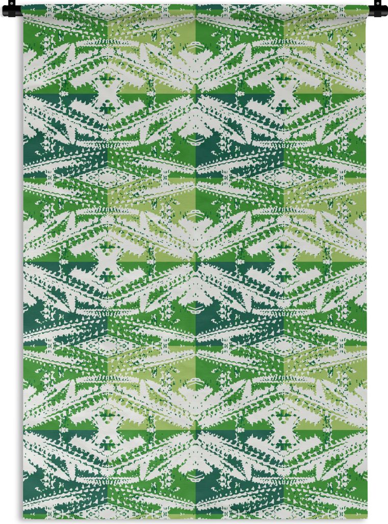 MuchoWow Wandteppich Wandbehang Kaktus - Pflanzen - Muster 120x180 cm Tapisserie Dekoration Wandtuch - Schlafzimmer - Dekorationen für das Haus