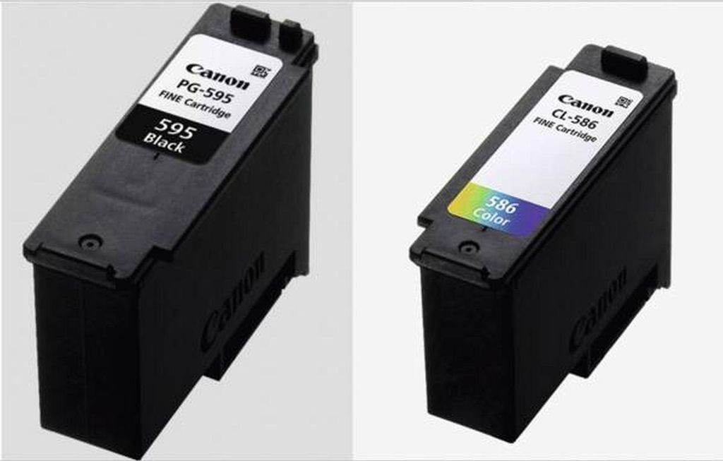 Canon PG595/CL586 PVP, noir, cyan, magenta, jaune, 6,7 ml, Image du produit 