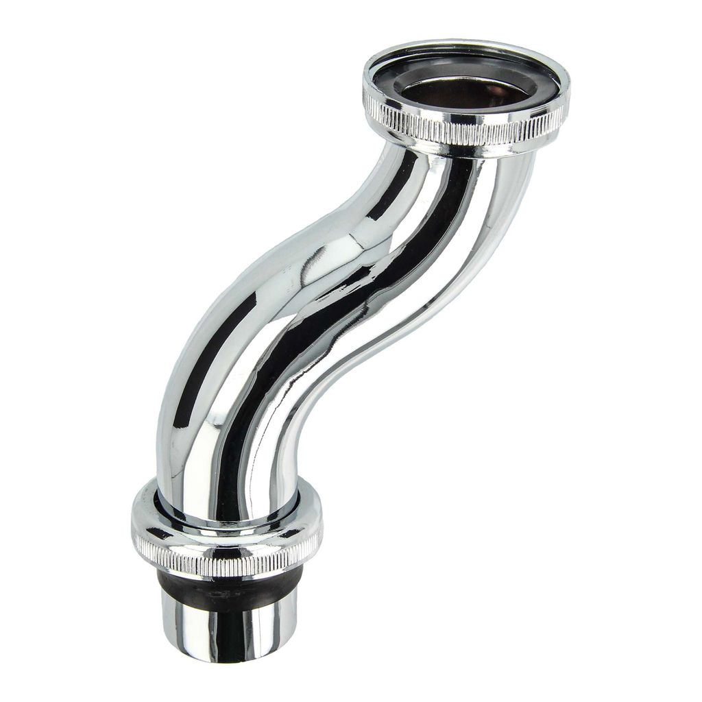 tecuro MS-Bördelrohr Ø 32 mm, S-Form, Versatz 50 mm, mit 2 Produktbild 