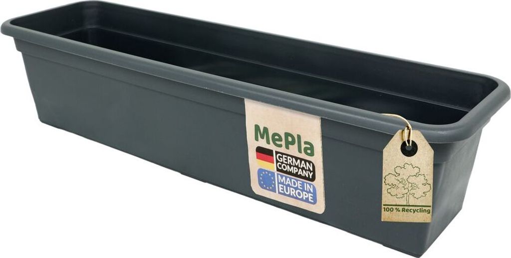 MePla - Blumenkasten Balcony Standard 60 cm anthrazit