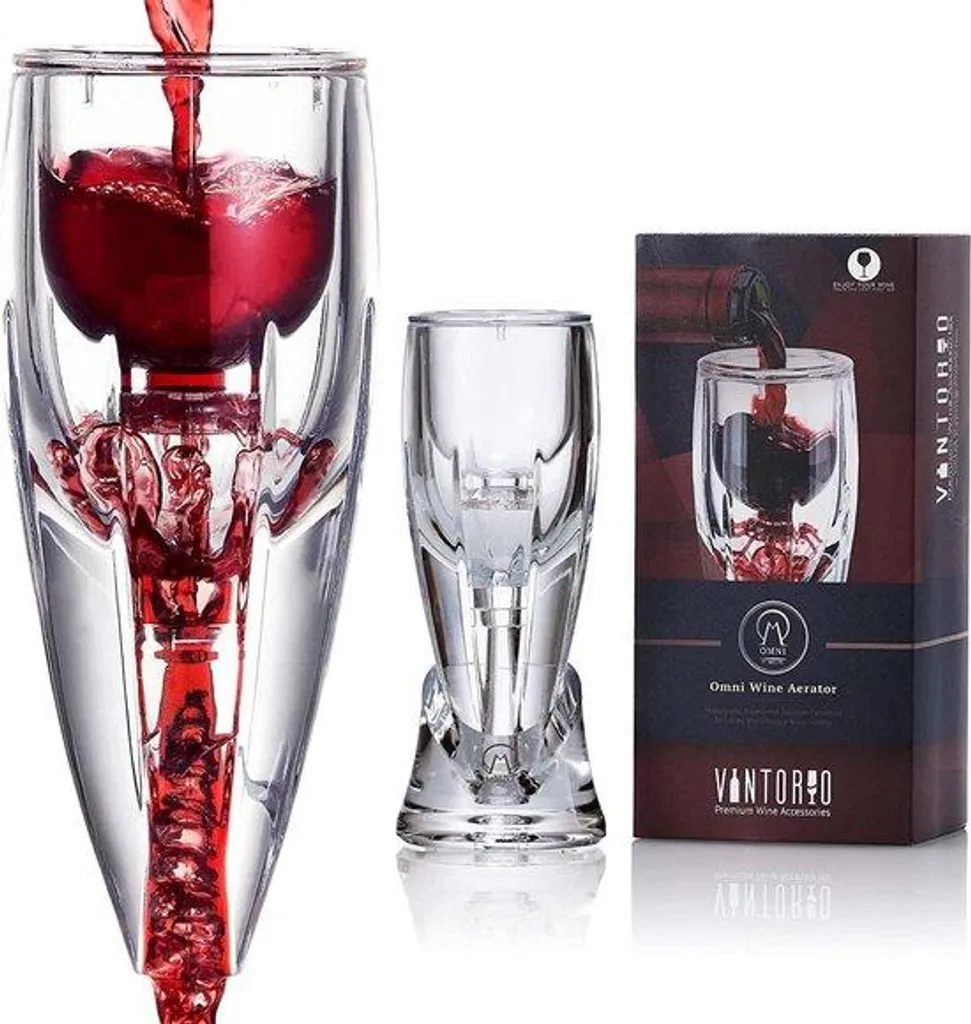 Aérateur de vin anti-dépôt pour bouteille de fête : service parfait
