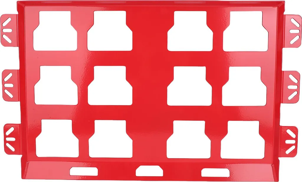 Support mural acier pour boîte à outils, solution rangement 100 lb - 8