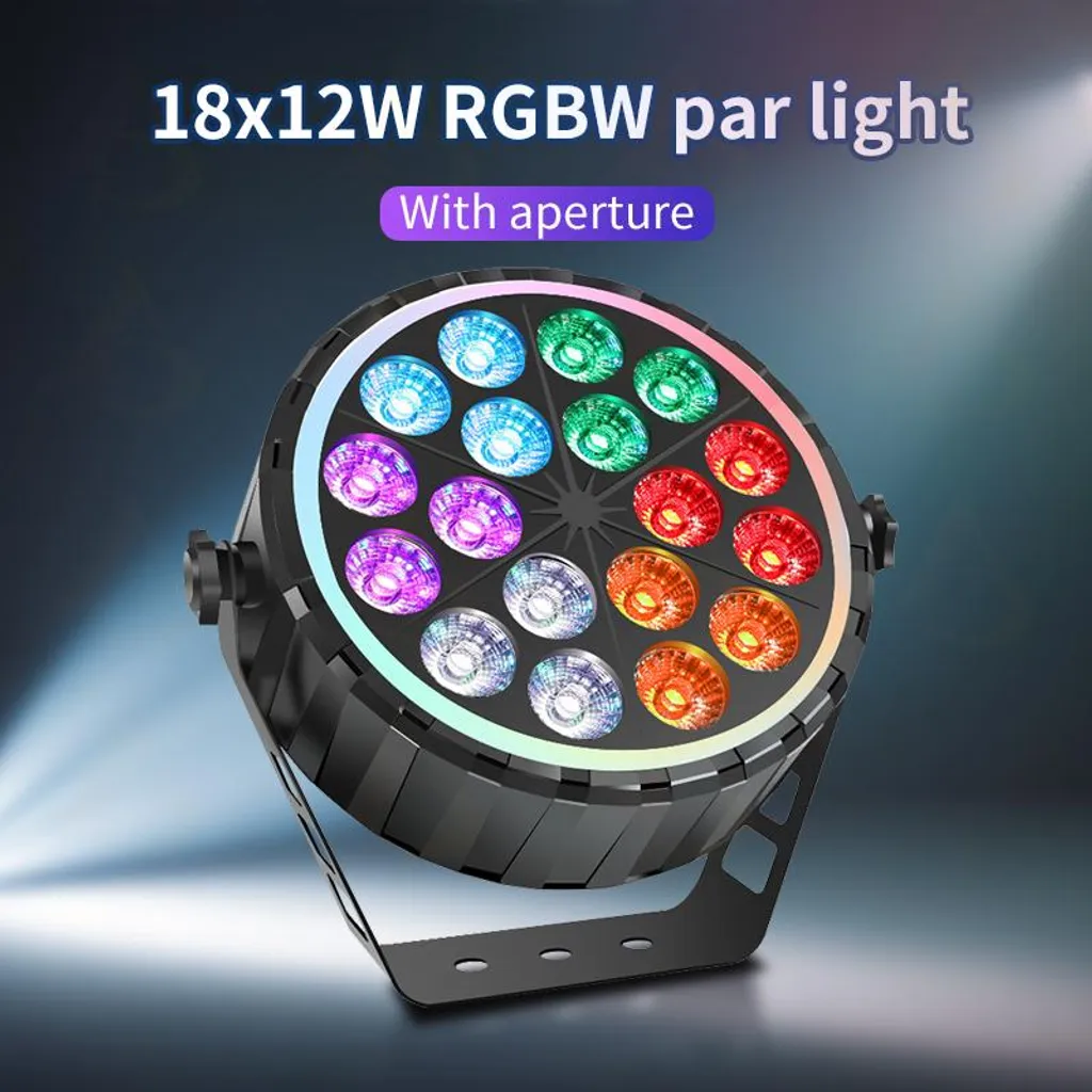 Projecteur DMX à effets multicolores et modes automatiques - Prise EU