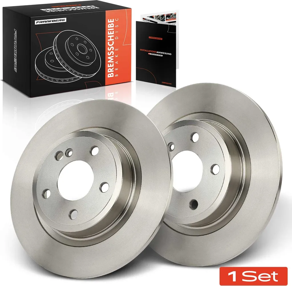 Frankberg 2 disques de frein arrière Mercedes SLK R172 dès 2011