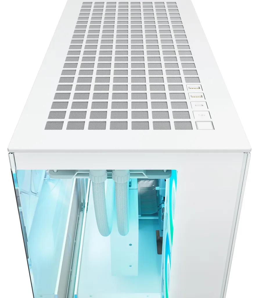 Support GPU vertical Arctic rigide et blanc pour boîtier PC - 18