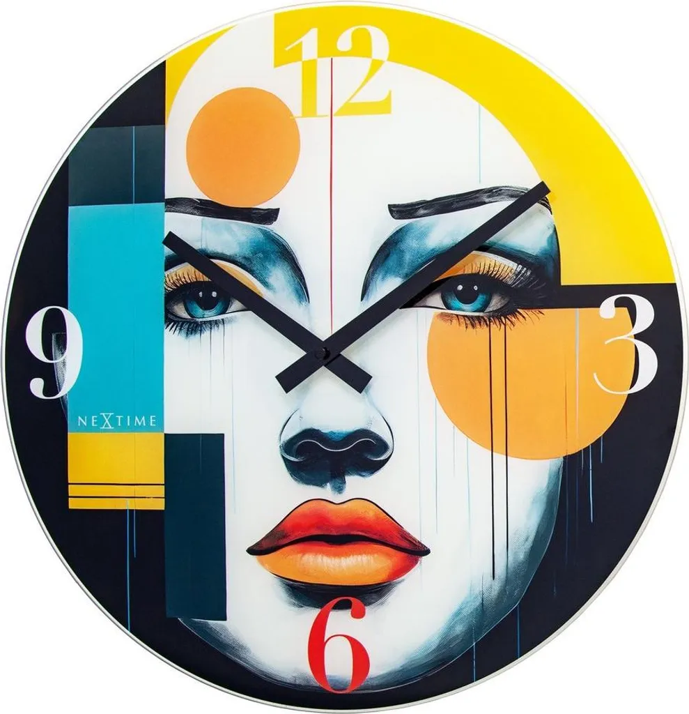 Horloge murale NeXtime 8199 Vogue multicolore de 43 cm de diamètre