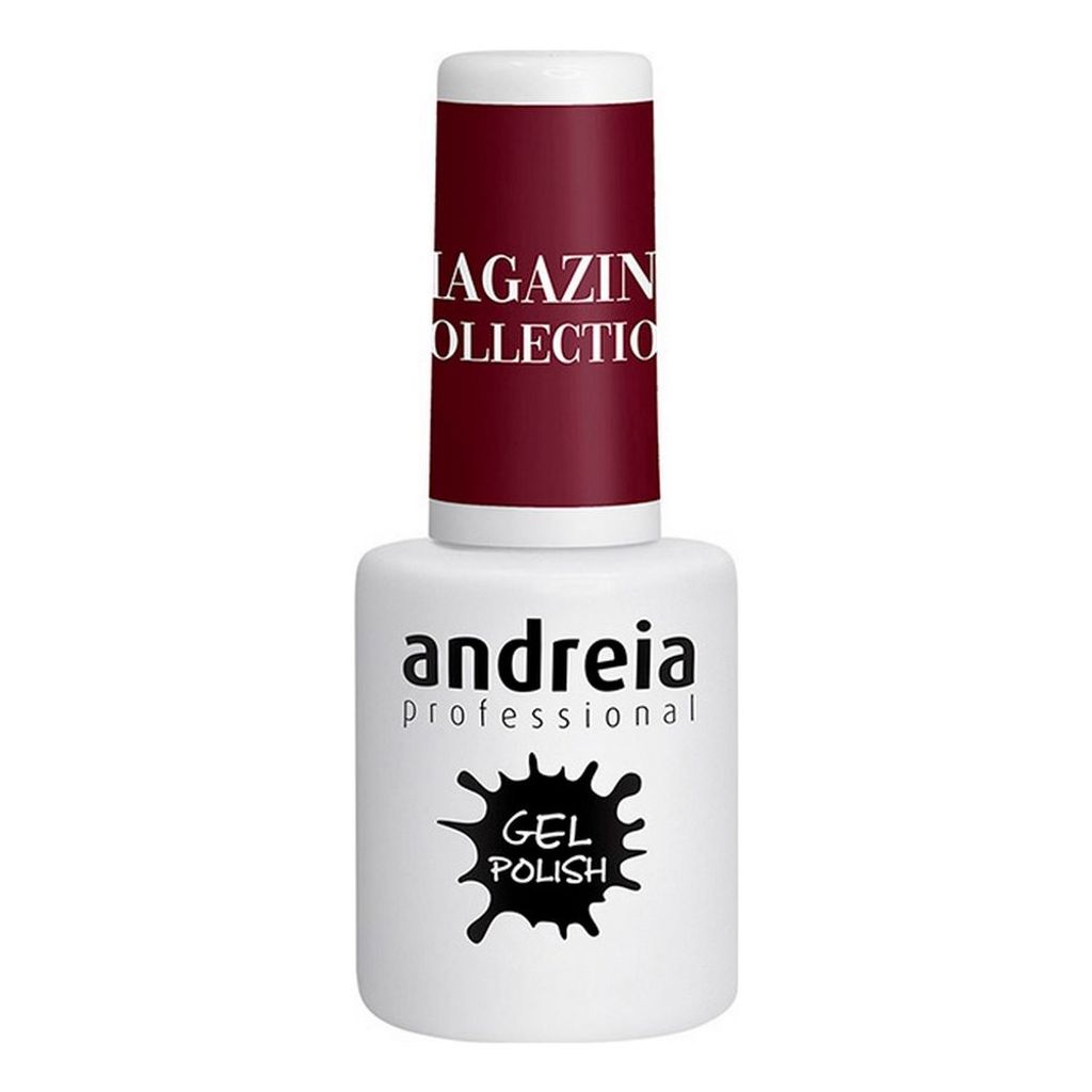 Andreia Semi-Permanent Nail Gel Polish for UV/LED Lamp Intense Shine and 4 weeks Lasting French Manicure Nail Gel Varnish Magazine Collection Colou...