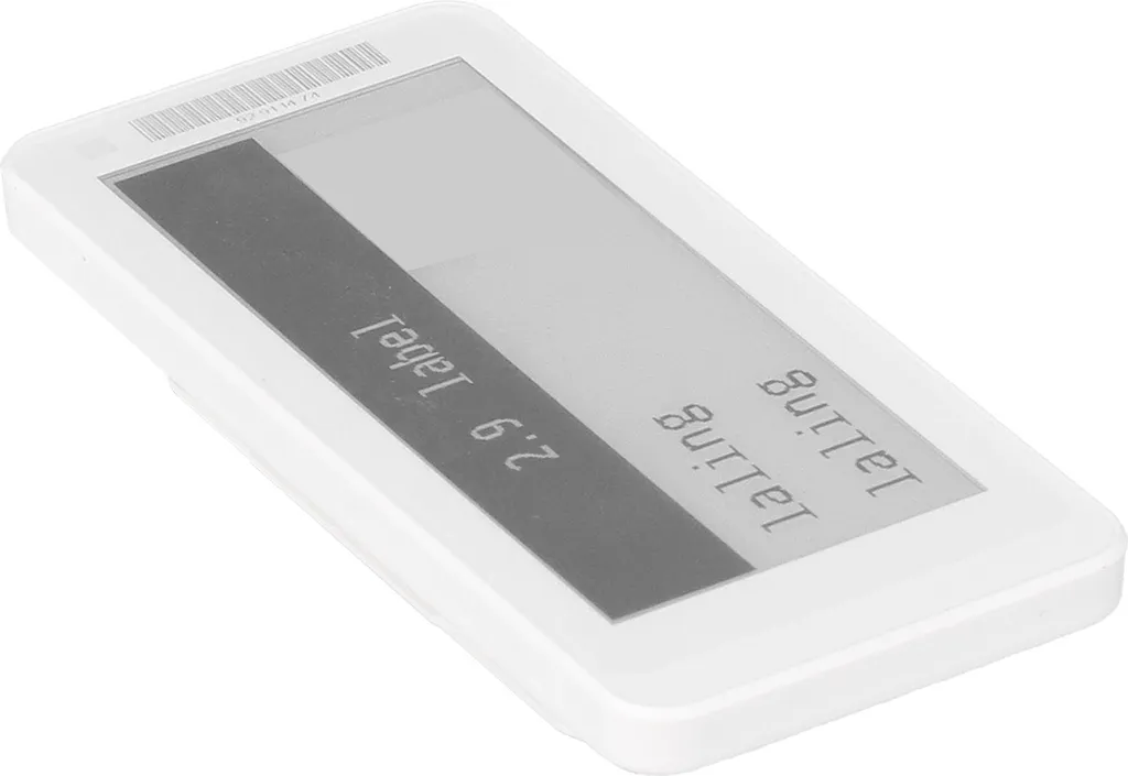 Étiquette ESL basse consommation écran TFT 2,9 pouces Bluetooth Smart