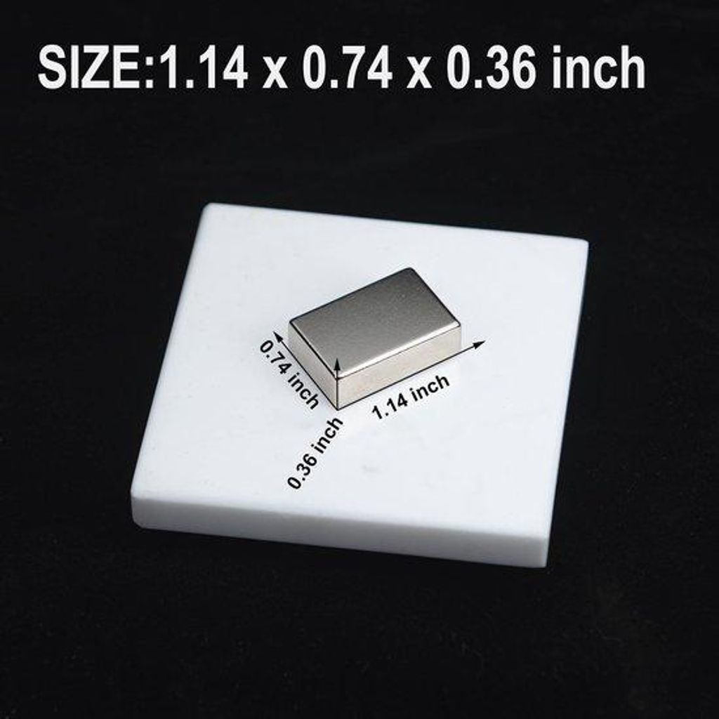Neodymiummagneten 28 mm * 18 mm * 9 mm 5er Pack für Küche, Badezimmer oder Büro