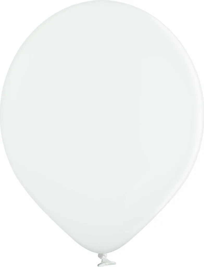 B105 Ballons en latex blanc pastel 30cm - Lot de 100 pièces premium