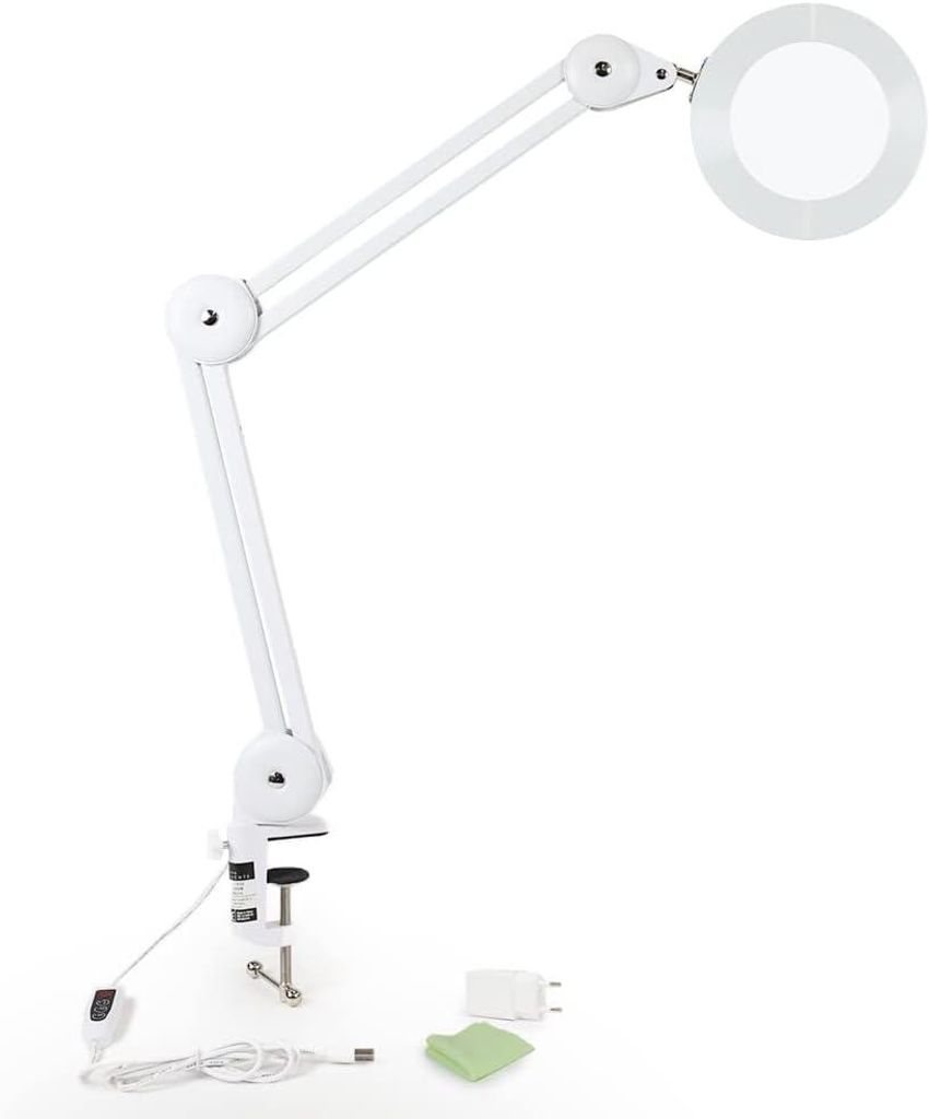 addhome lampada d'ingrandimento, lampada da lavoro con Immagine del prodotto 