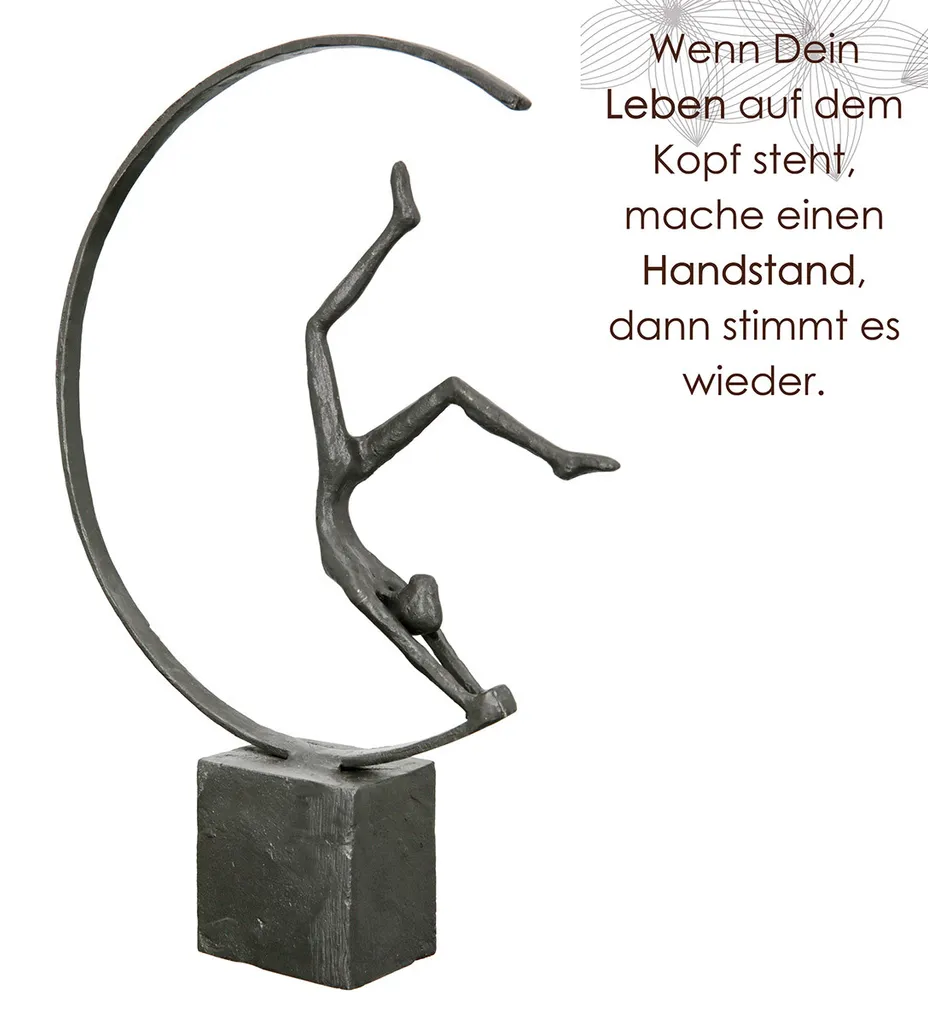 Sublimez votre intérieur avec la sculpture gymnaste Gilde en fer