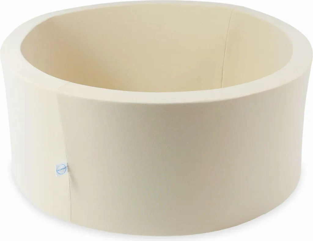 Piscina per Palline 90x40 Beige | Il Regalo Perfetto per il 1° Compleanno