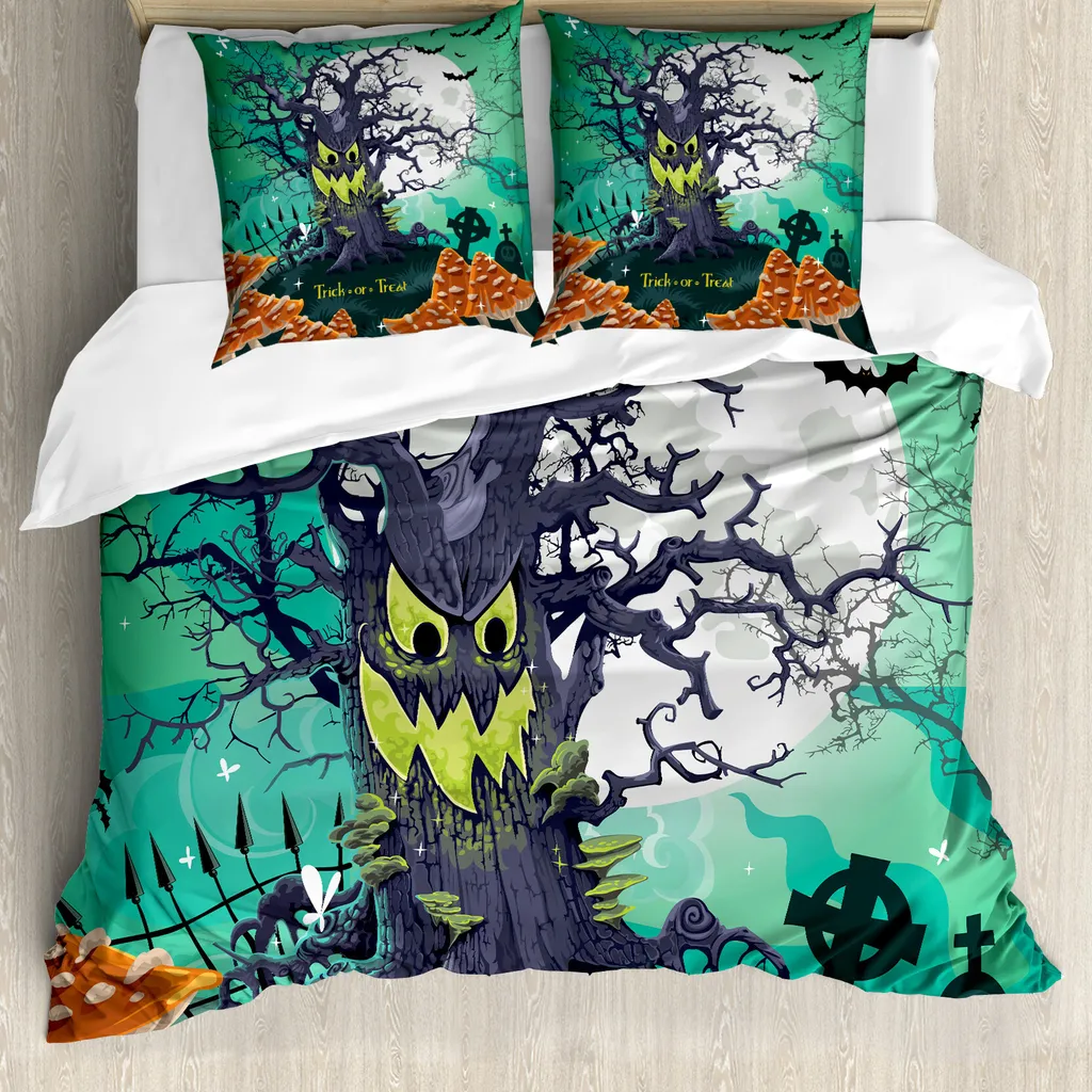 Copripiumino Spettrale ABAKUHAUS Halloween 155x220: Look da Urlo!