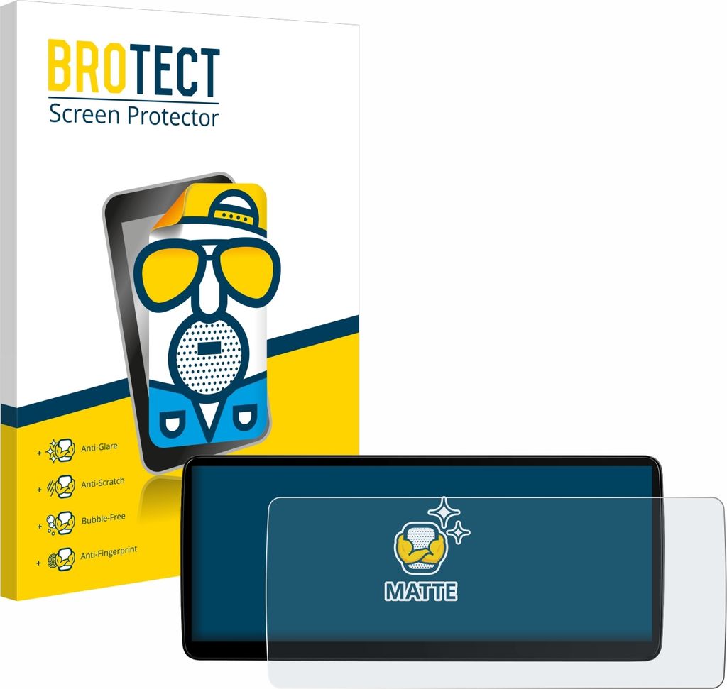 BROTECT Schutzfolie für Xtrons QLB22X3UNL 12,3" Displayschutz Displayschutzfolie Folie Matt Entspiegelungsfolie