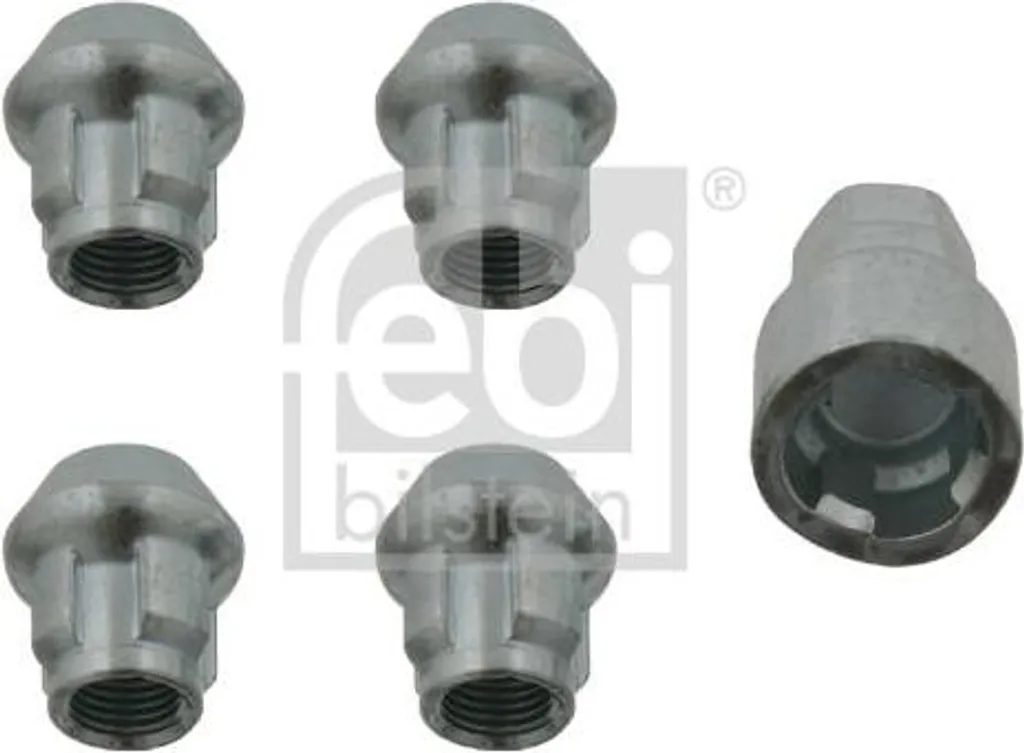 Écrou de roue Febi Bilstein 27058 M12x1,25 OE pour Nissan et Renault