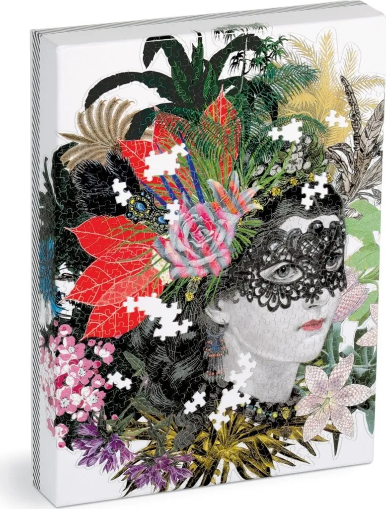 Puzzle Galison Christian Lacroix Mam'zelle Scarlett 750 pièces forme