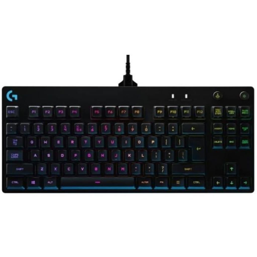 Logitech G PRO X 920-009395 TKL Gaming Keyboard mit GX Red Linear & RGB
