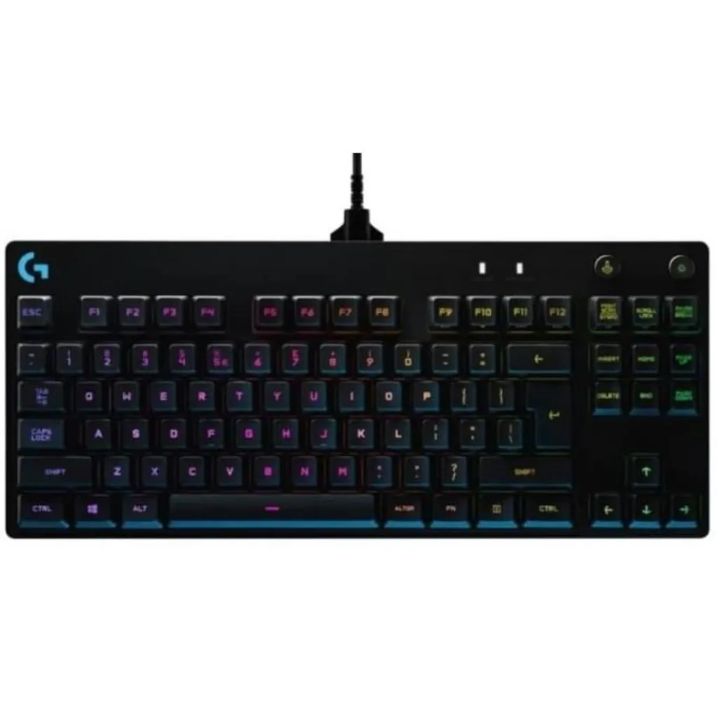 Logitech G PRO X Clavier Gaming TKL avec switch GX Red Linear et RGB