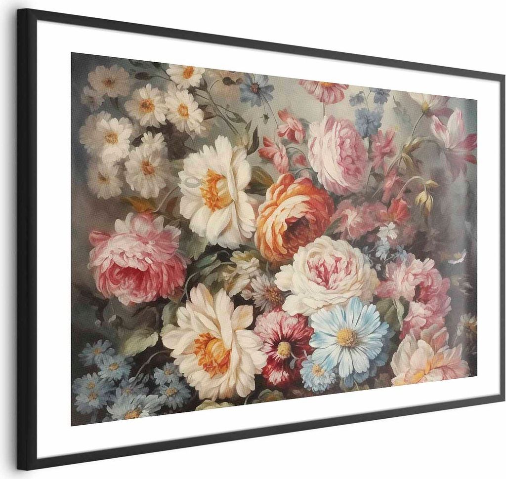 Posterpapier Poster - Scent of Garden Flowers 60x40 cm Blumen b-H-10018-ao-a