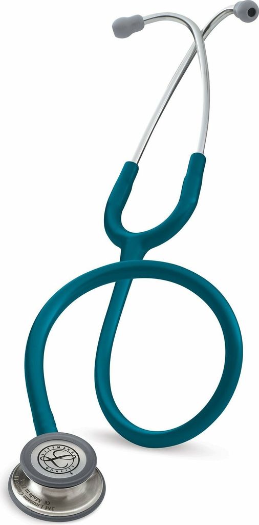 Littmann Classic III, Stethoskop für Innere Medizin, Karibikblau