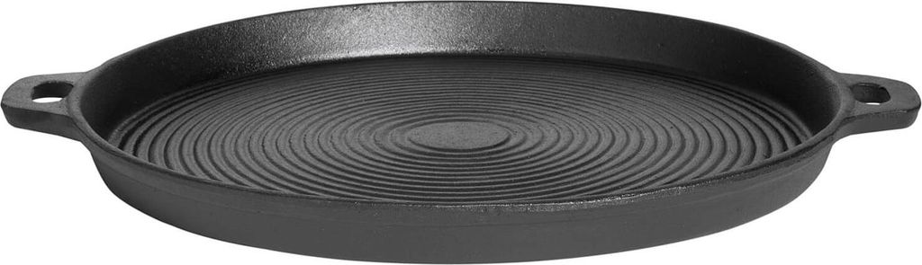 Gusseisen-Pfanne Ø 35 cm, rund, schwarz, für alle Produktbild 