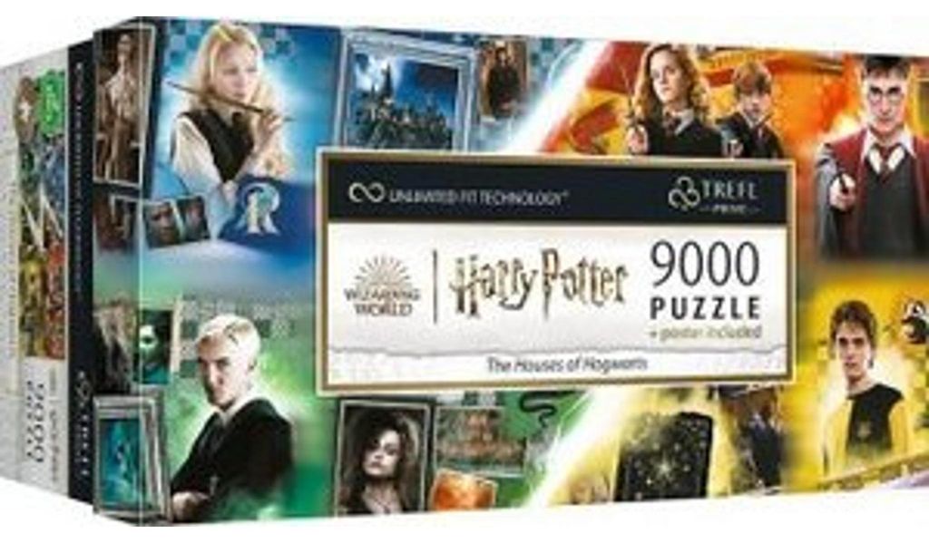 Trefl UFT Puzzle Harry Potter - Die Häuser von Hogwarts, Immagine del prodotto 