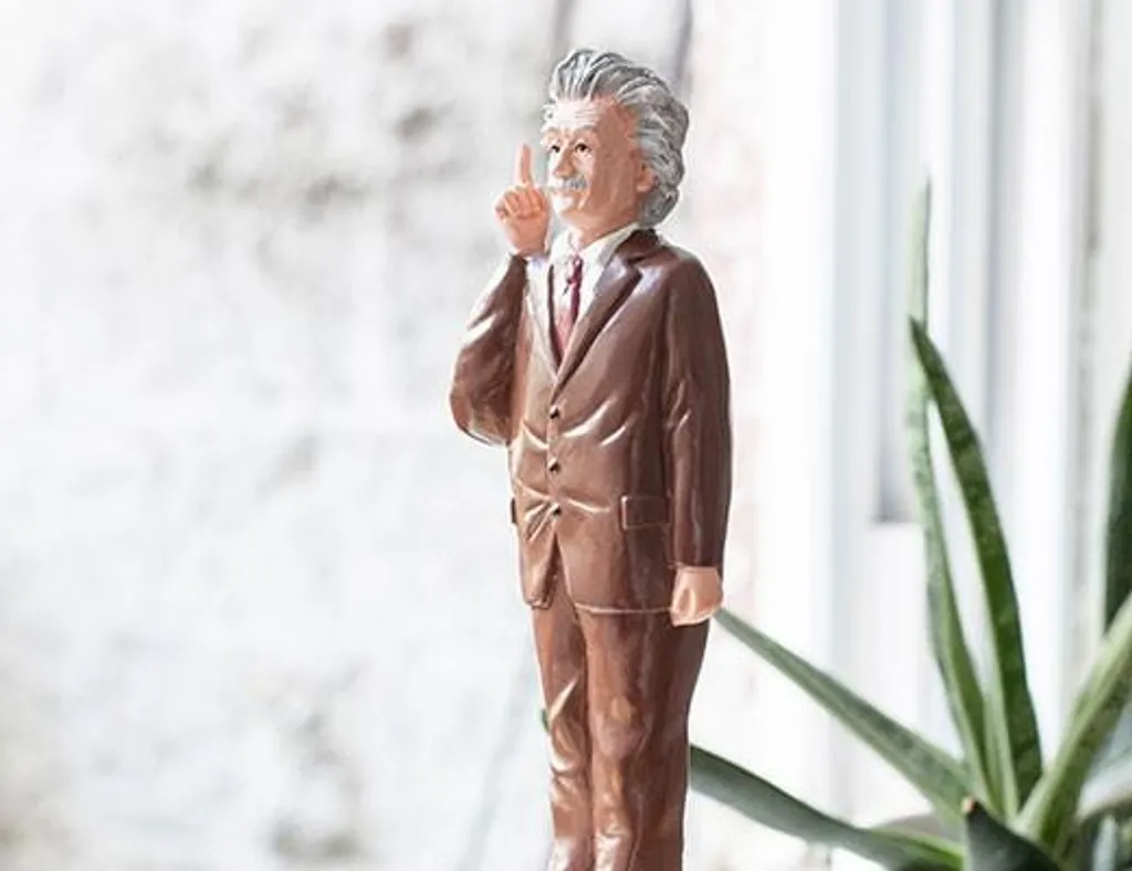 Figurine Solaire Albert Einstein Kikkerland - Objet Déco Scientifique - 11