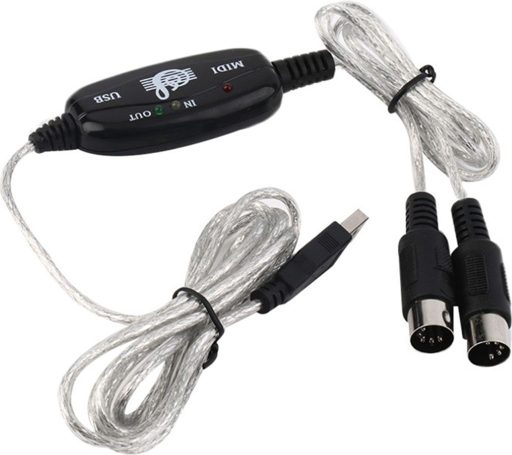 Adaptér USB 2.0 zu Midi In-Out 1,90 m, HOPE R Obrázek produktu 