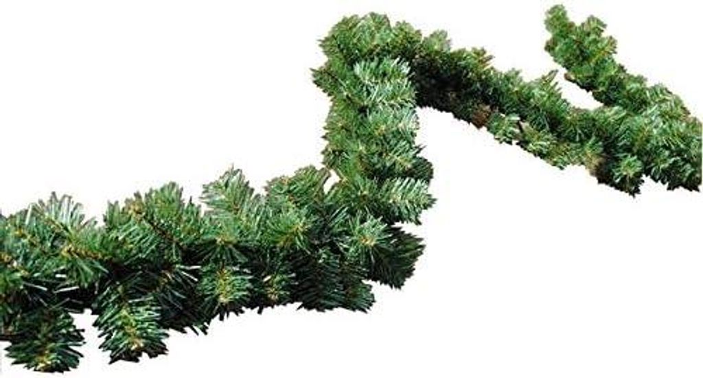 Kerstkrans, dik, kunstmatig, kerstdecoratie, groen, 300 cm, Productafbeelding 