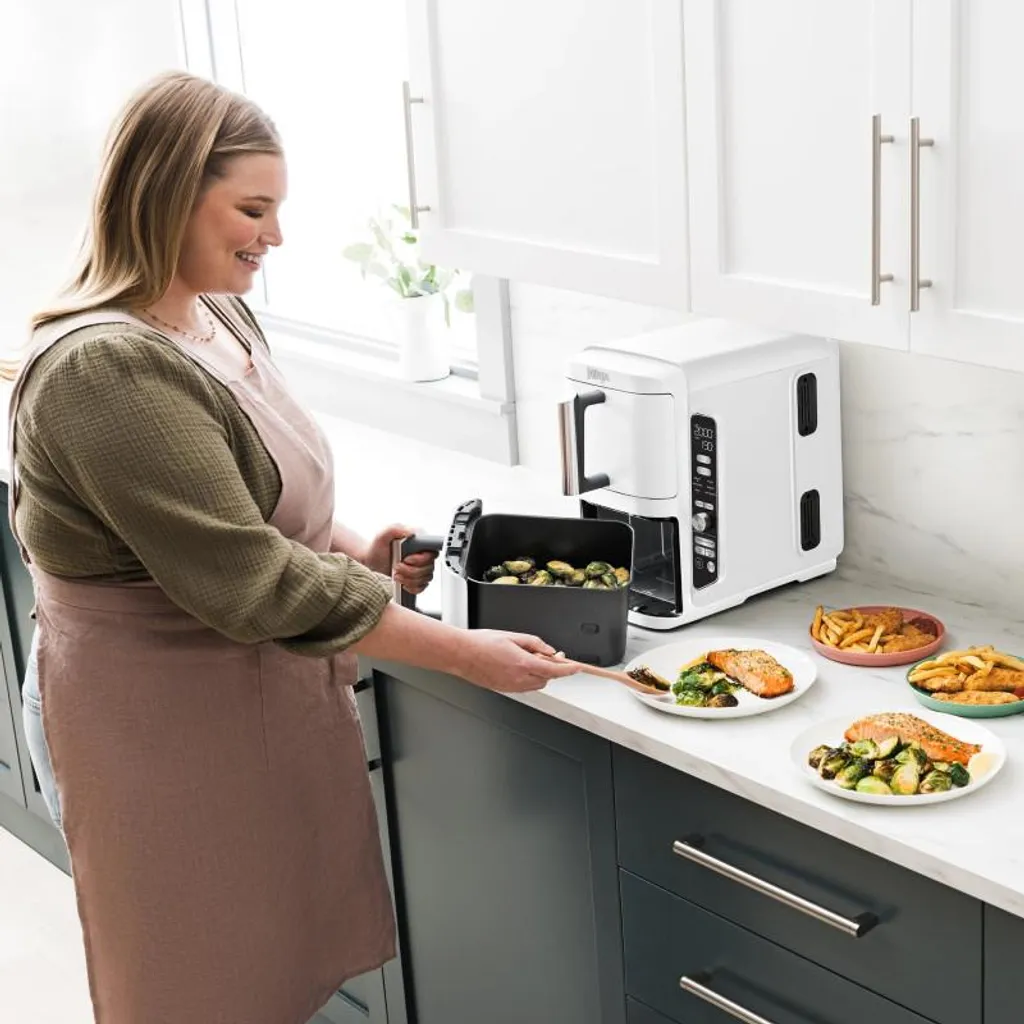 Ninja SL400EU Friteuse à air chaud Double Stack XL 9,5L Blanche - 25