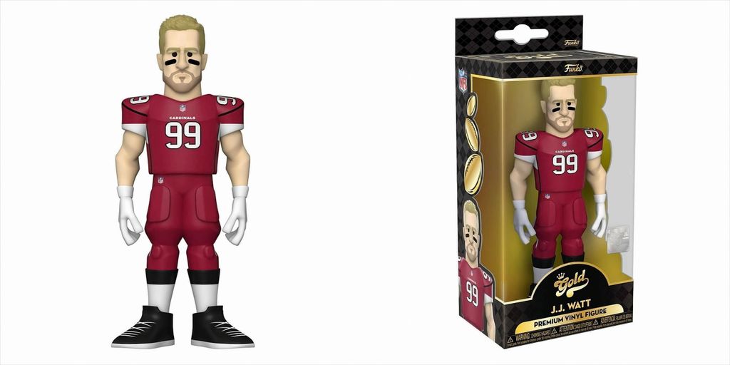 Funko Gold - Premium Vinyl Figure - NFL Arizona Cardinals J J Watt