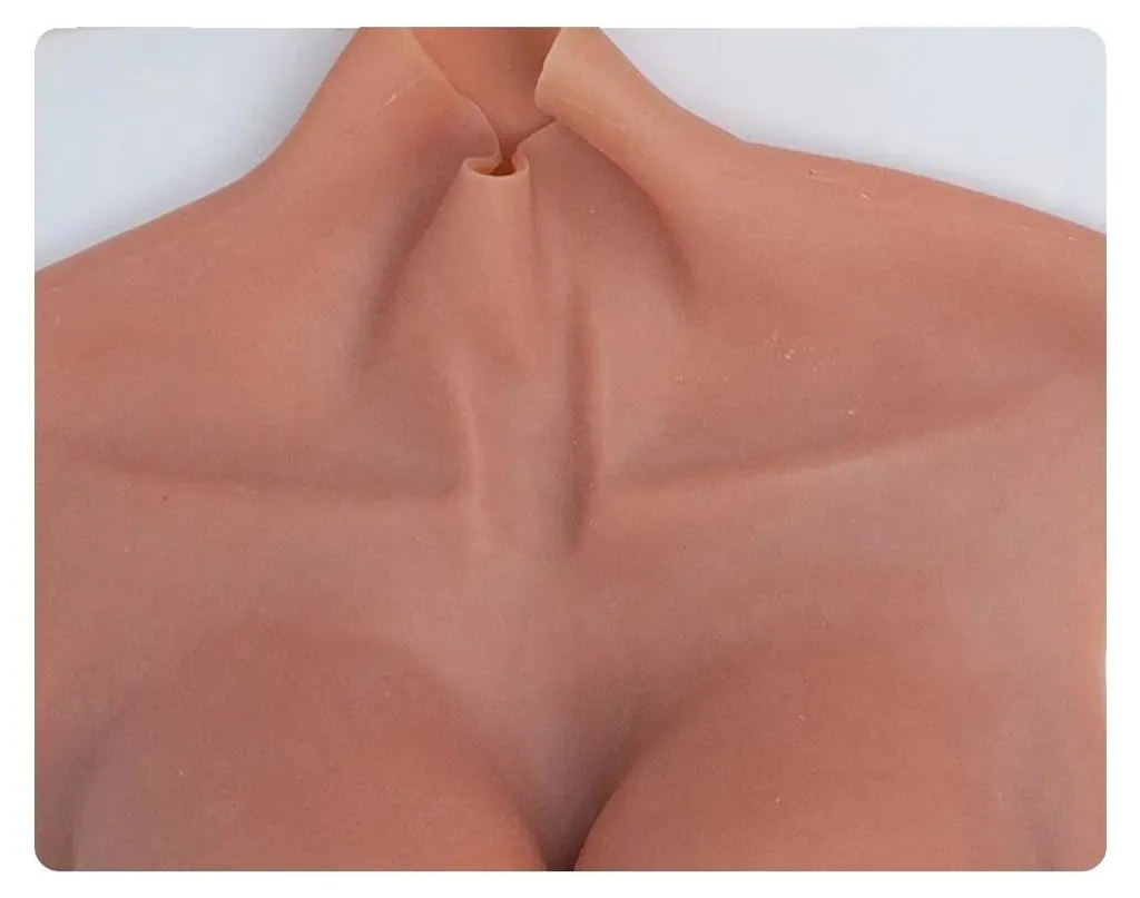 Poitrine silicone sans irritation Bonnet D Teinte 3 - Aspect naturel garanti