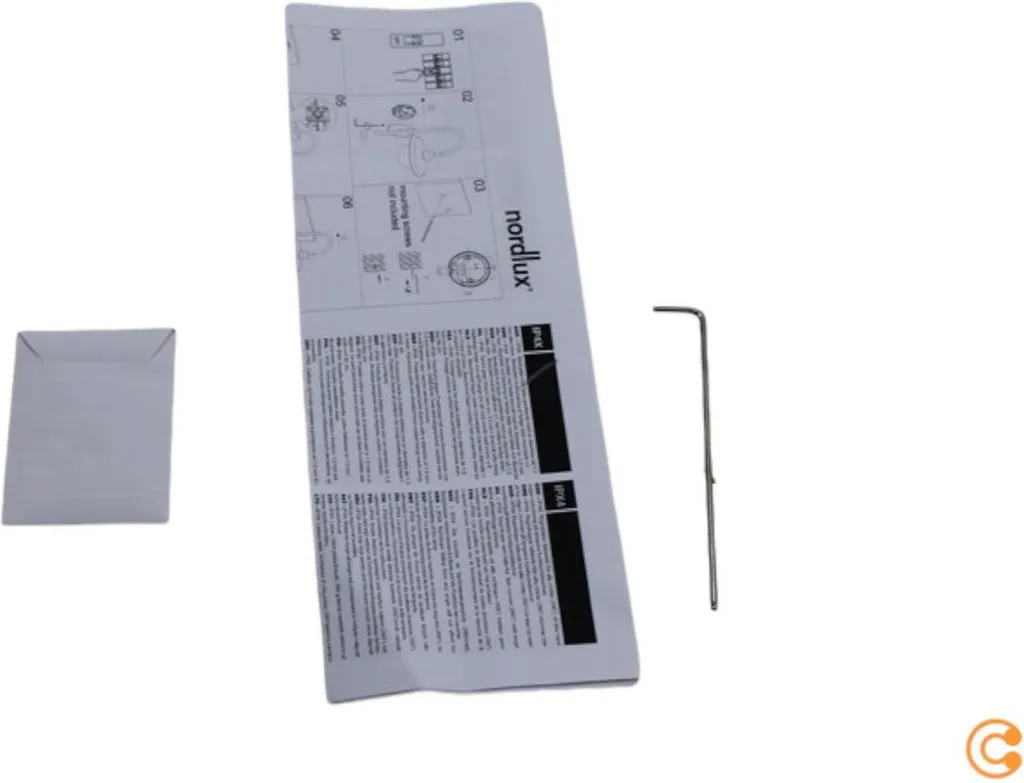 Applique Nordlux BERLO IP44 Noir E27 - Lampe de façade résistante et design