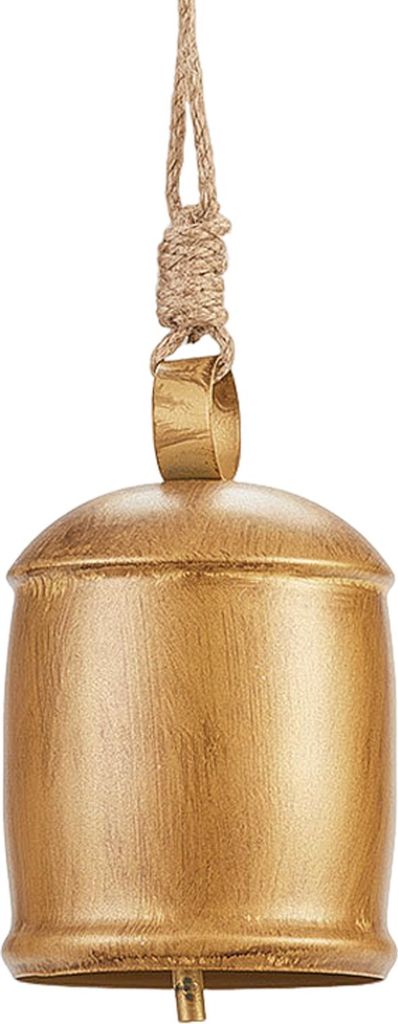 Rustikale Glocke, Weihnachtsschmuck, Vintage-Dekoglocke aus Metall, große hängende Kuhglocke, Dekoration für Kaminsims, Tischdekoration, Winterb...