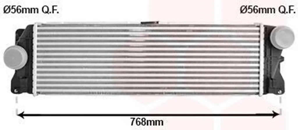 Refroidisseur d'air de suralimentation LLK pour Sprinter 3,5 t 907