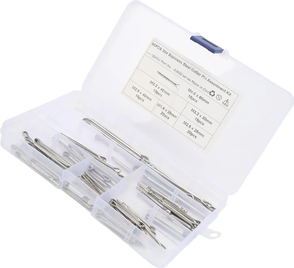 Assortimento Copiglie Inox per Restauro Auto e Moto Classiche