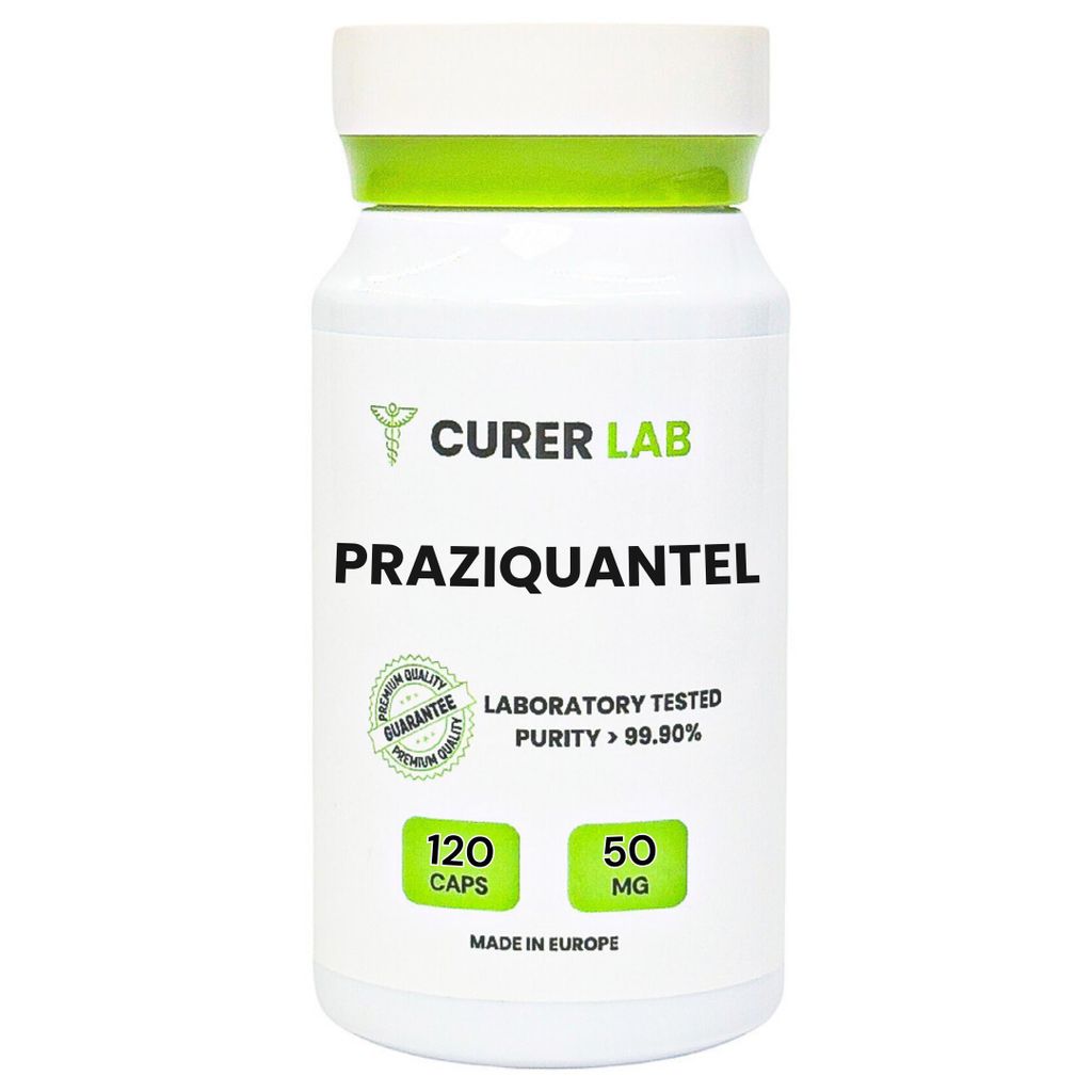 Praziquentel 50 mg | >99,90 % Rein | Labor | 120 Produktbild 