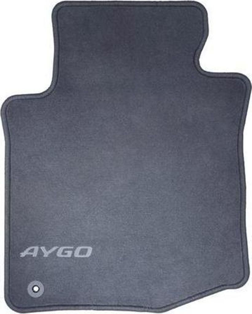 TOYOTA Aygo Original Velours-Fußmatten-Set PZ410-90350-FA OE